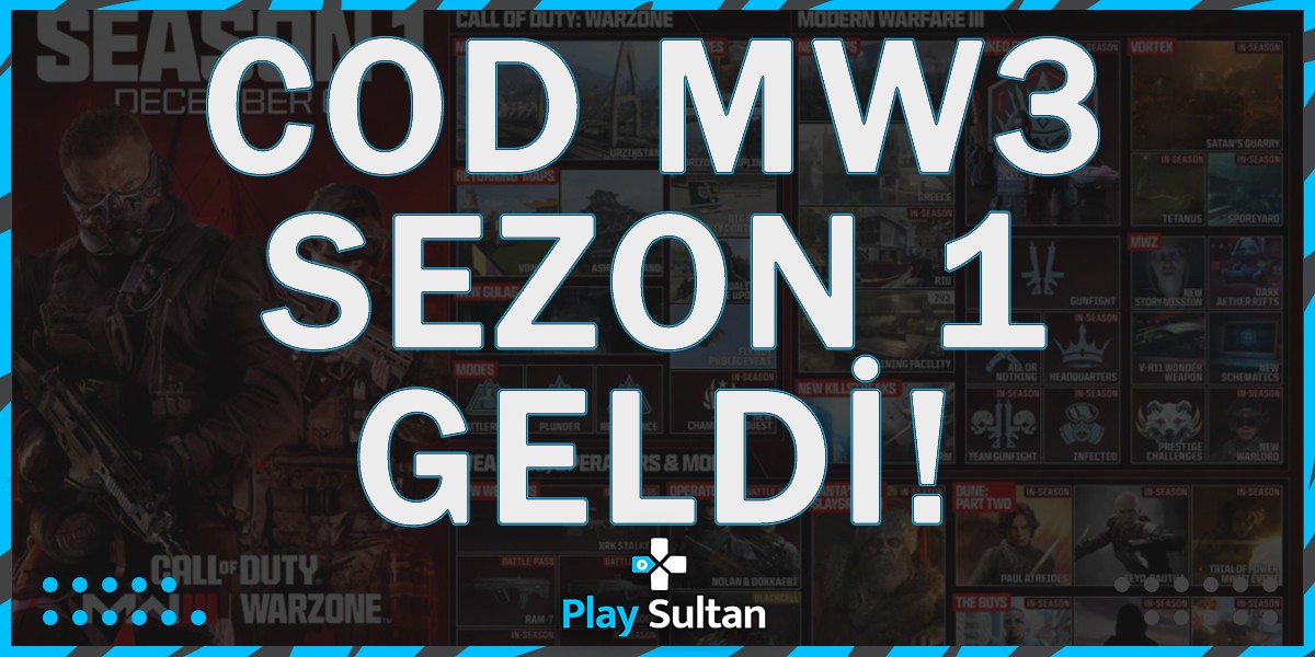 Call of Duty: Modern Warfare 3 Sezon 1 Geldi | PlaySultan