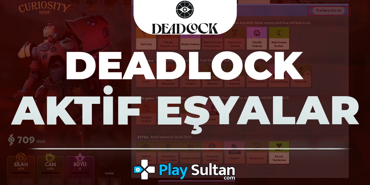 Deadlock Aktif Eşyalar | PlaySultan