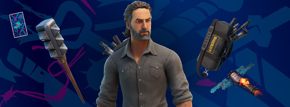 Fortnite'a Rick Grimes (The Walking Dead) Geliyor | PlaySultan
