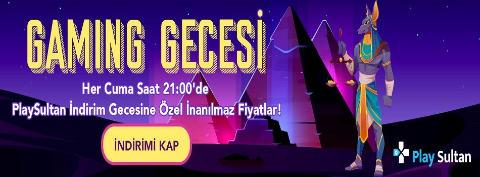 PlaySultan İndirim Gecesine Özel İnanılmaz Fırsatlar Başlıyor | PlaySultan
