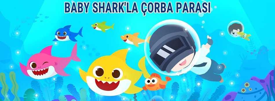 PUBG Mobile'a Baby Shark İçerikleri Geliyor | PlaySultan