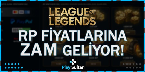 RP Fiyatlarına Zam Geliyor, İşte Yeni Fiyatlar | PlaySultan