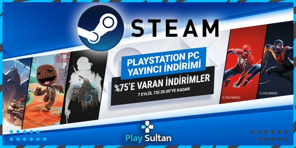 Steam’de PlayStation PC Yayıncı İndirimi Başladı! | PlaySultan