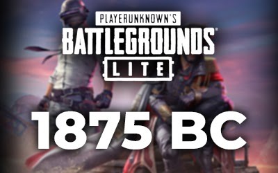 1875 BC Satın Al - En Ucuz PUBG Lite 1875 BC