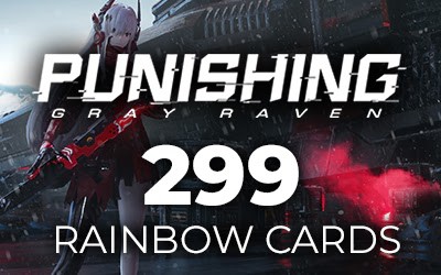 299 Rainbow Cards