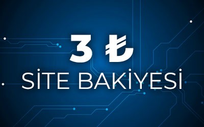 3 TL PlaySultan Bakiye