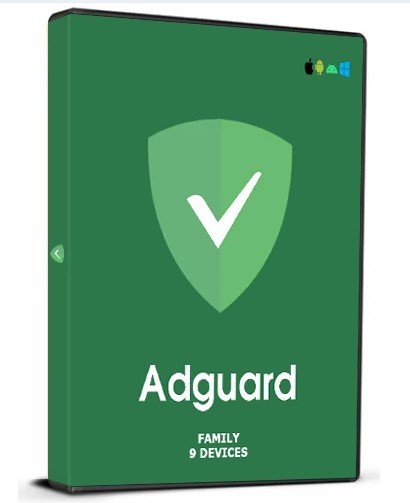AdGuard Premium - Aile Ömür Boyu Hesap (9 cihaza kadar)
