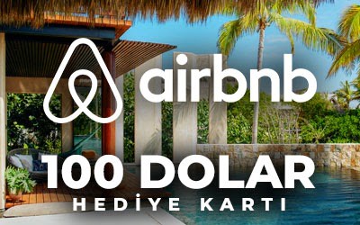 Airbnb Hediye Kartı 100 $