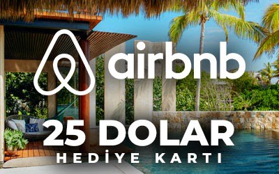 Airbnb Hediye Kartı 25 $