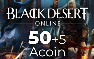 Black Desert Online 50 Acoin + 5 Bonus