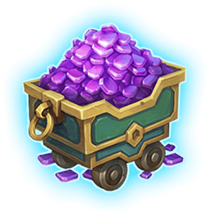 Carriage of sapphires