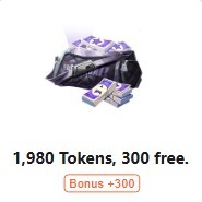 Dunk City Dynasty 1,980 Tokens 300 free