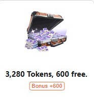 Dunk City Dynasty 3,280 Tokens 600 free