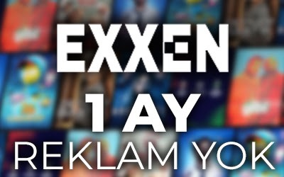 Exxen 1 Aylık Üyelik (Reklam Yok )