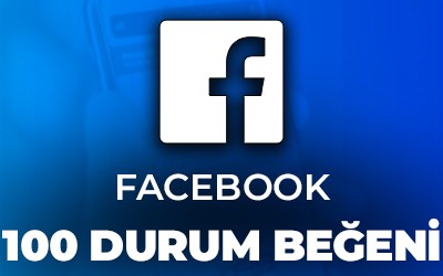 Facebook Durum/Foto Beğeni 100 Adet