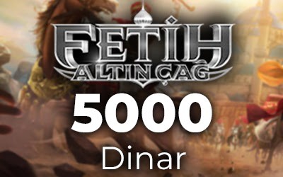 Fetih Altın Çağ 5000 Dinar
