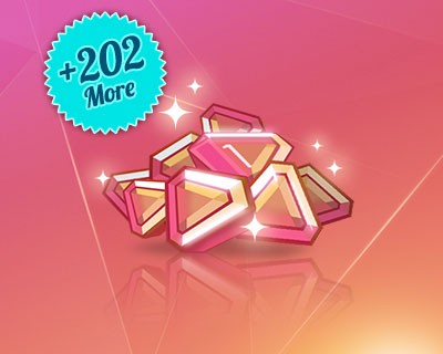 Fortress Saga - Premium Gems x3999 +202
