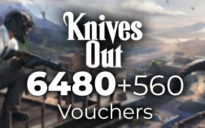 Knives Out 6480+560 Vouchers