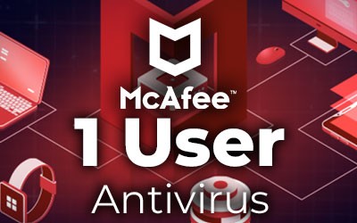 McAfee Antivirus 1 User