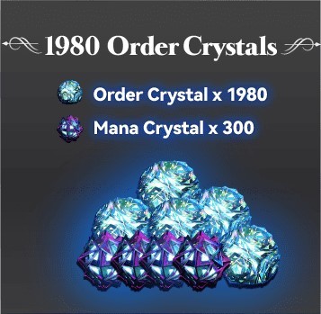 Mirren Star Legends - 1980 Order Crystals