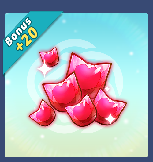 Ninja Defenders - Ruby Cat Stones x310 + 20