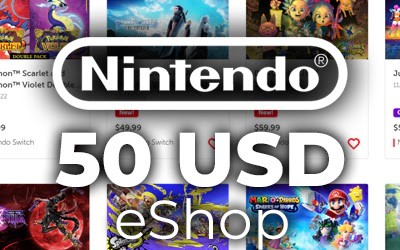 Nintendo eShop USD 50