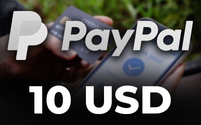 PayPal 10 USD