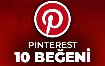 Pinterest 10 Beğeni