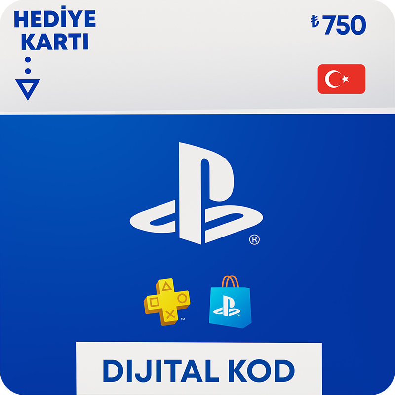 Playstation Gift Card 750 TL