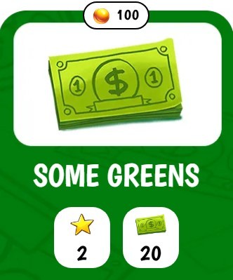 Praia Bingo - 20 Greens + 100 Golden Balls