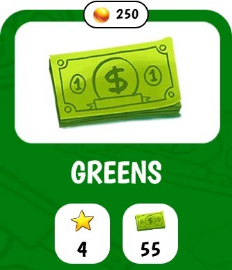 Praia Bingo - 55 Greens + 250 Golden Balls