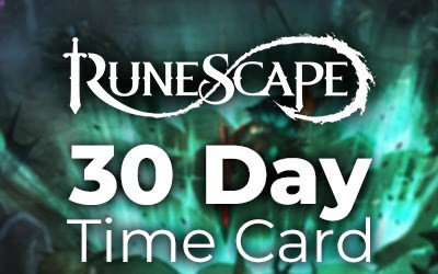 Runescape 30 Day Time Card