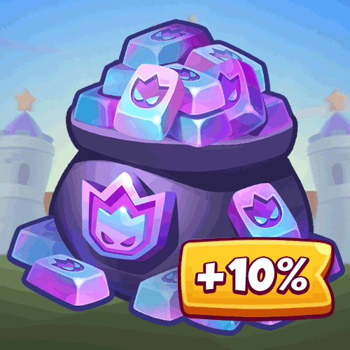 Rush Royale 3000 + 300 Platin
