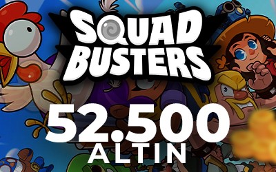 Squad Busters 52.500 Altın Satın Al