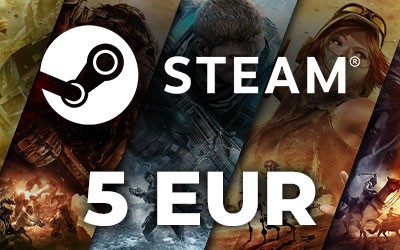 Steam Cüzdan Kodu 5 EUR