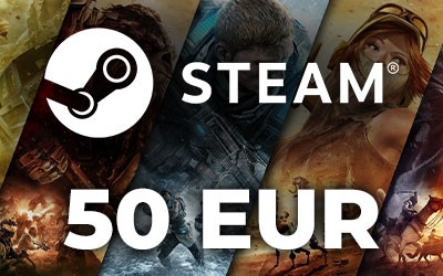 Steam Cüzdan Kodu 50 EUR