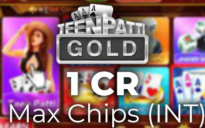 Teen Patti Gold - 1Cr Max Chips (INT)