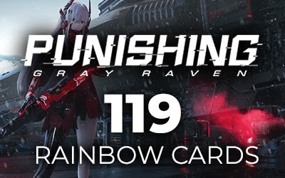 119 Rainbow Cards