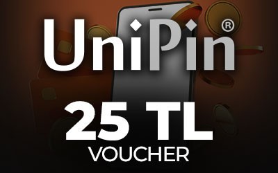 25 TL UniPin Voucher Code