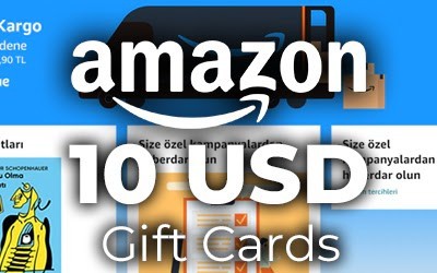 Amazon US 10 USD Gift Cards