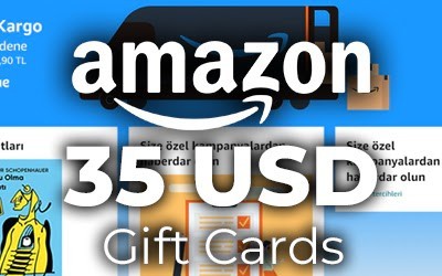 Amazon US 35 USD Gift Cards