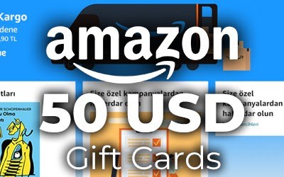 Amazon US 50 USD Gift Cards