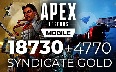 Apex Legends Mobile 18730 + 4770 Syndicate Gold