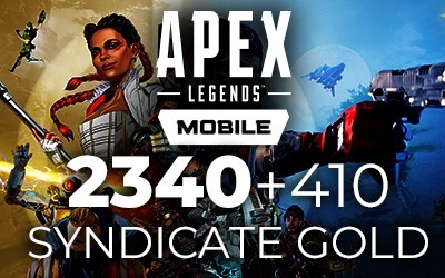 Apex Legends Mobile 2340 + 410 Syndicate Gold