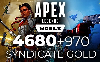 Apex Legends Mobile 4680 + 970 Syndicate Gold