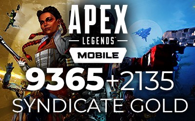Apex Legends Mobile 9365 + 2135 Syndicate Gold
