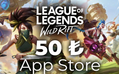 Apple Store 50 TL League of Legends Wild Rift RP