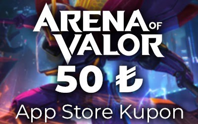 Arena Of Valor Coupon Apple Store 50 TL