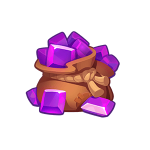 Bag of sapphires