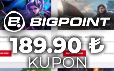 Bigpoint 189.90 TL Kupon